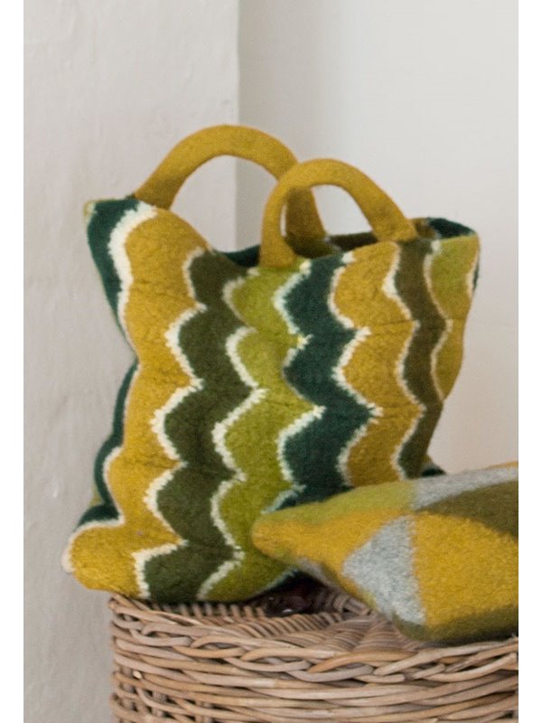 Lana Grossa SHOPPER IM ZICKZACK Feltro