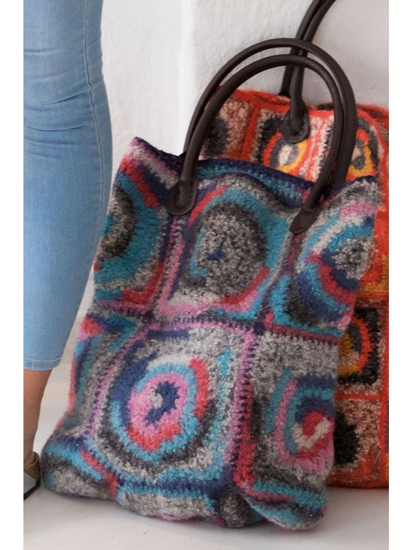 GROSSER GRANNY-SHOPPER Feltro Disegno/Feltro von Lana Grossa