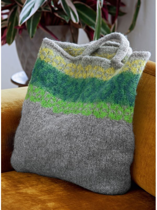 Lana Grossa SHOPPER MIT NORWEGERMUSTER Feltro