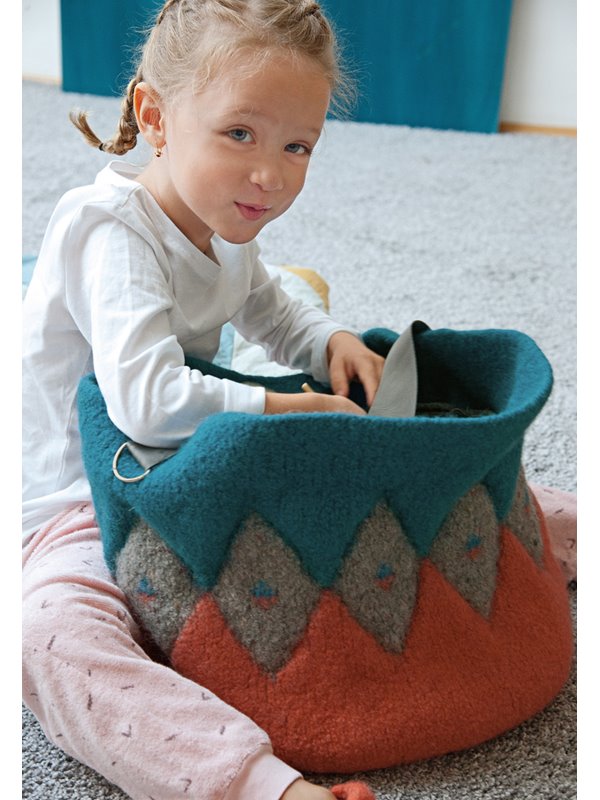 KORB Feltro & Feltro Tweed von Lana Grossa