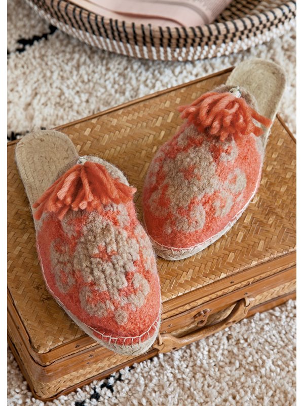 PANTOFFELN Feltro von Lana Grossa