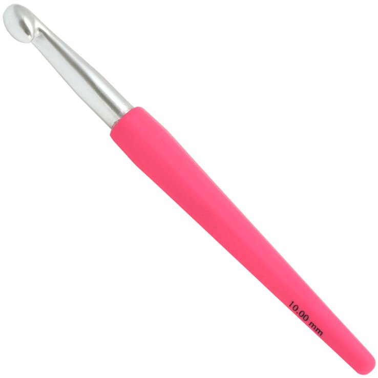 Wollhäkelnadel Design Color (mit Softgriff) St.10,0 - von Lana Grossa