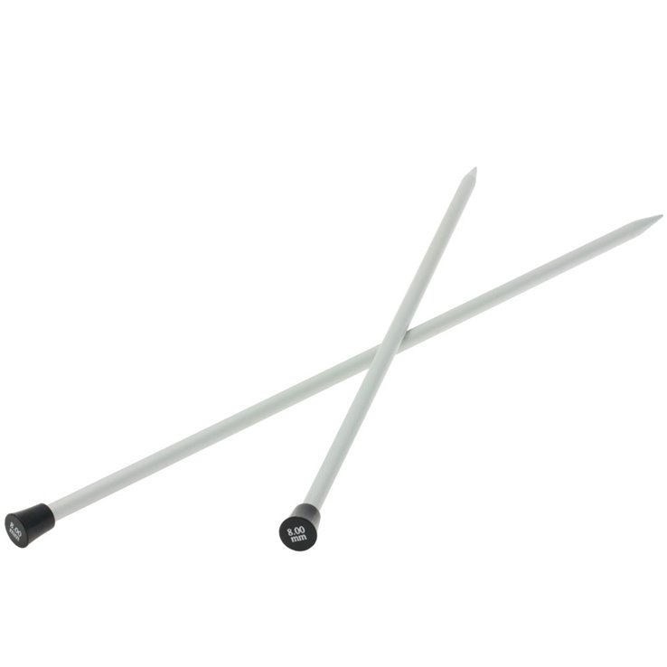 Jackenstricknadel Aluminium Hohlrohr St. 8,0 - von Lana Grossa