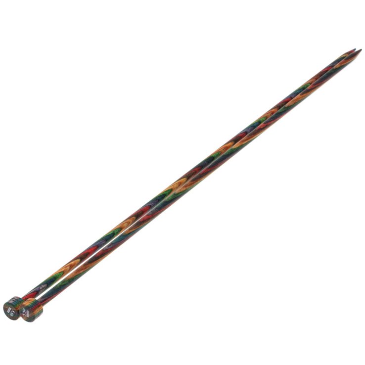 Jackenstricknadel Design-Holz Color St. 5,5/35cm - von Lana Grossa