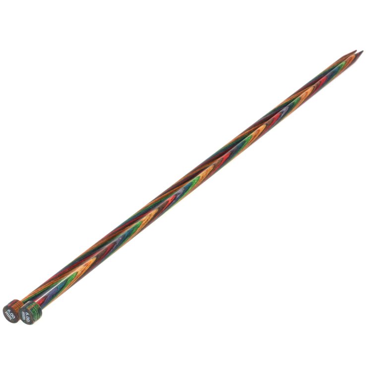 Jackenstricknadel Design-Holz Color St. 6,0/35cm - von Lana Grossa