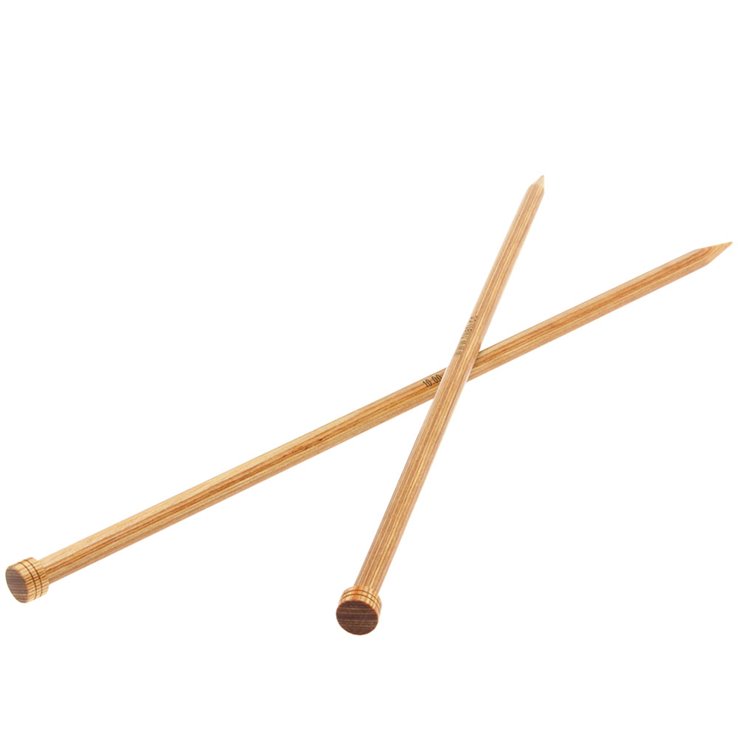 Jackenstricknadel Design-Holz Natur St.10,0 - von Lana Grossa