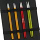 Nadel-Set Aluminium Rainbow Klein (Schwarz) von Lana Grossa