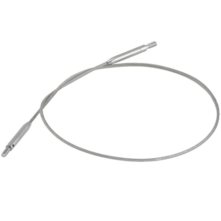 Nadelseil Vario Edelstahl 50cm drehbar - von Lana Grossa