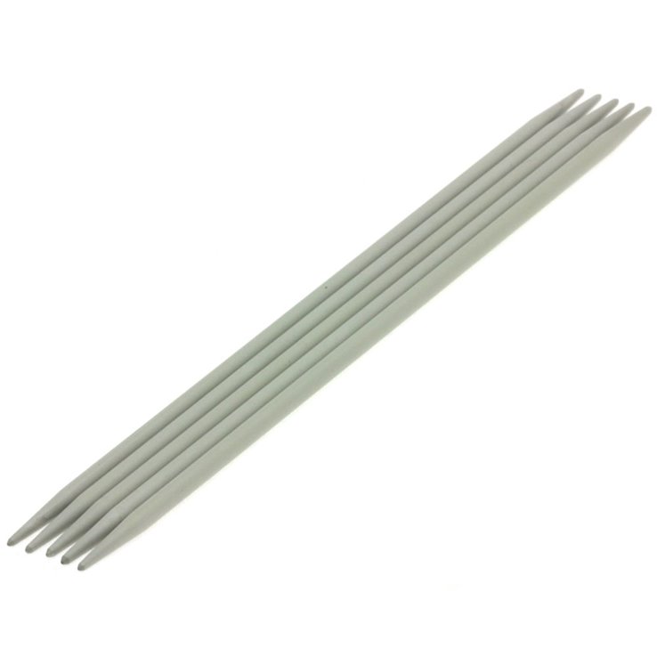 Strumpfstricknadel Aluminium St, 3,5/15cm - von Lana Grossa