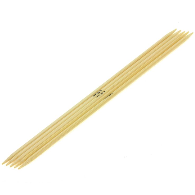 Strumpfstricknadel Bambus St. 3,5/20cm - von Lana Grossa