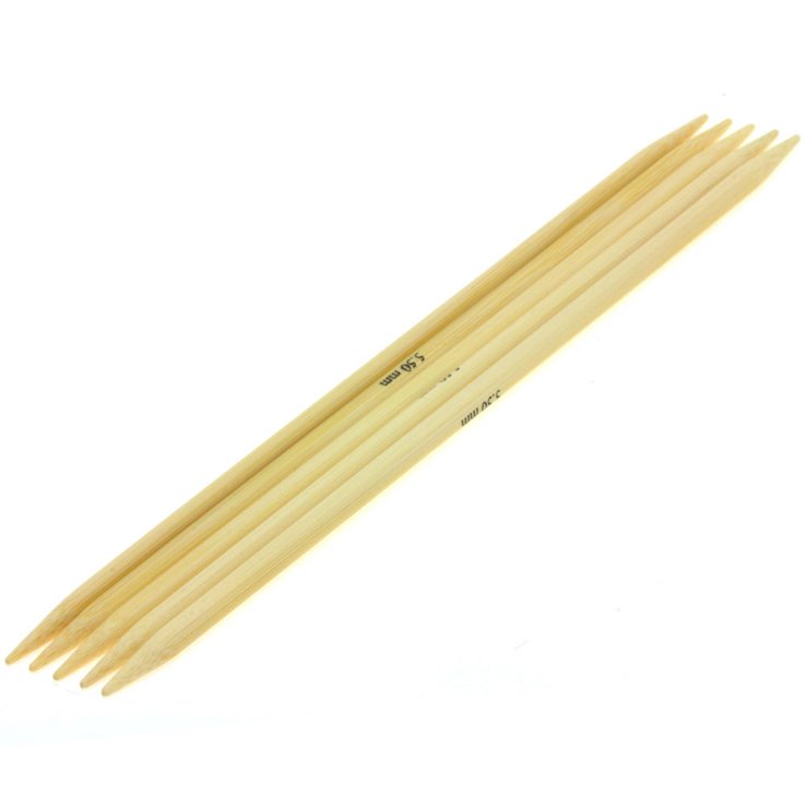 Strumpfstricknadel Bambus St. 5,5/20cm - von Lana Grossa