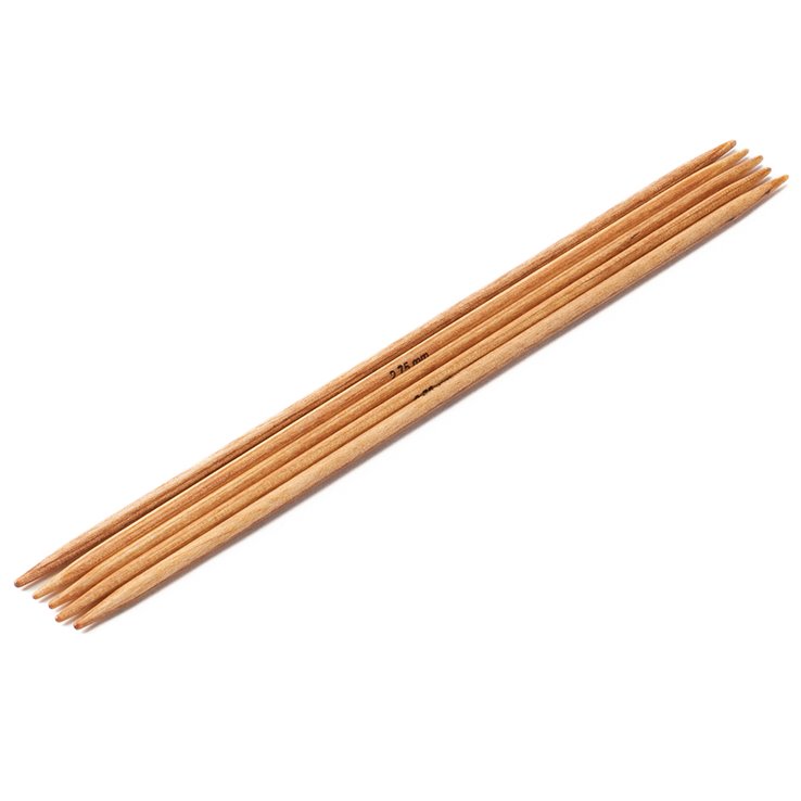 Strumpfstricknadel Buche (Tanja Steinbach Edition) St. 2,75/15cm - von Lana Grossa