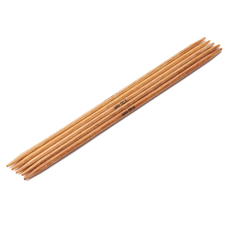 Strumpfstricknadel Buche (Tanja Steinbach Edition) St. 3,0/15cm - von Lana Grossa