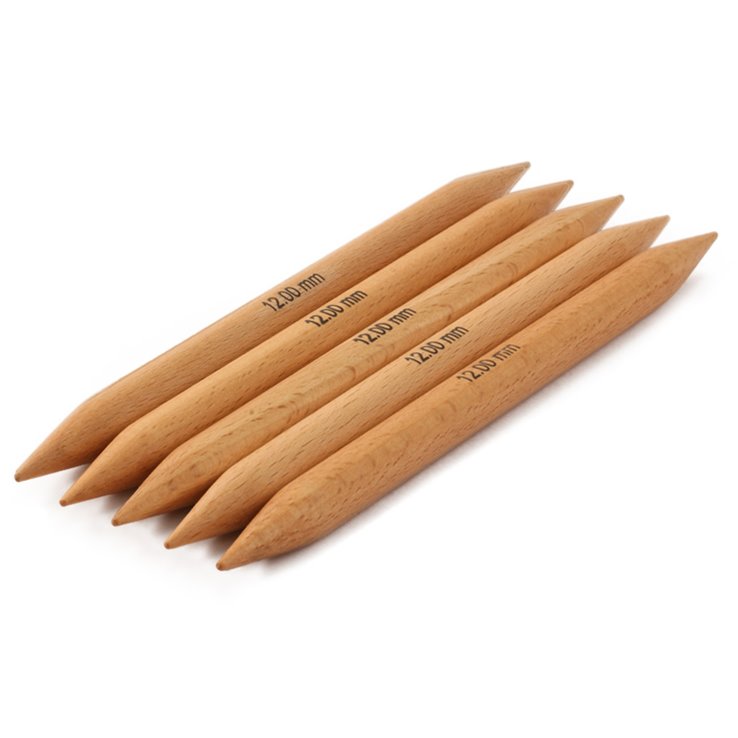Strumpfstricknadel Buche (Tanja Steinbach Edition) St.12,0/20cm - von Lana Grossa