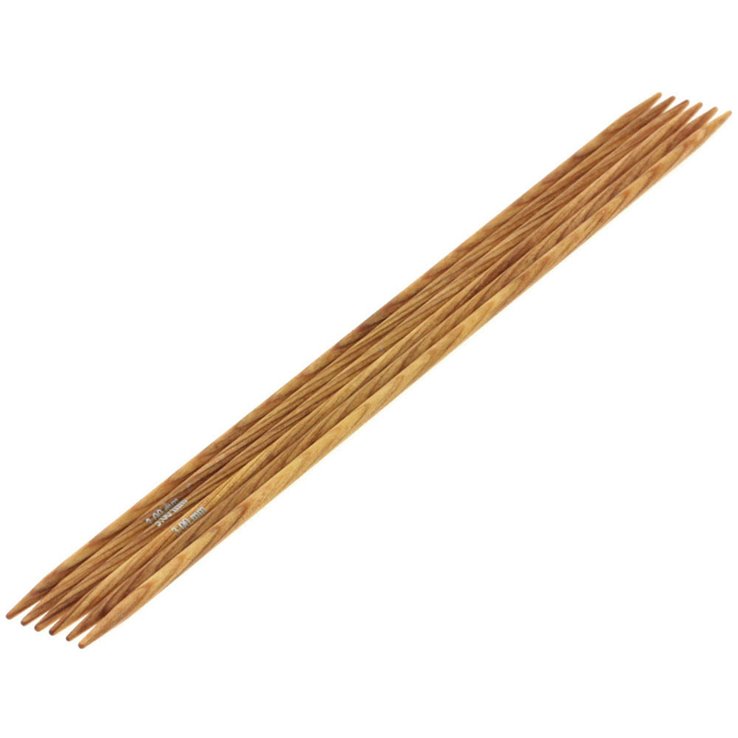 Strumpfstricknadel Design-Holz Signal St. 3,0/20cm - von Lana Grossa
