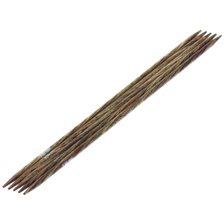 Strumpfstricknadel Design-Holz Signal St. 3,5/20cm - von Lana Grossa
