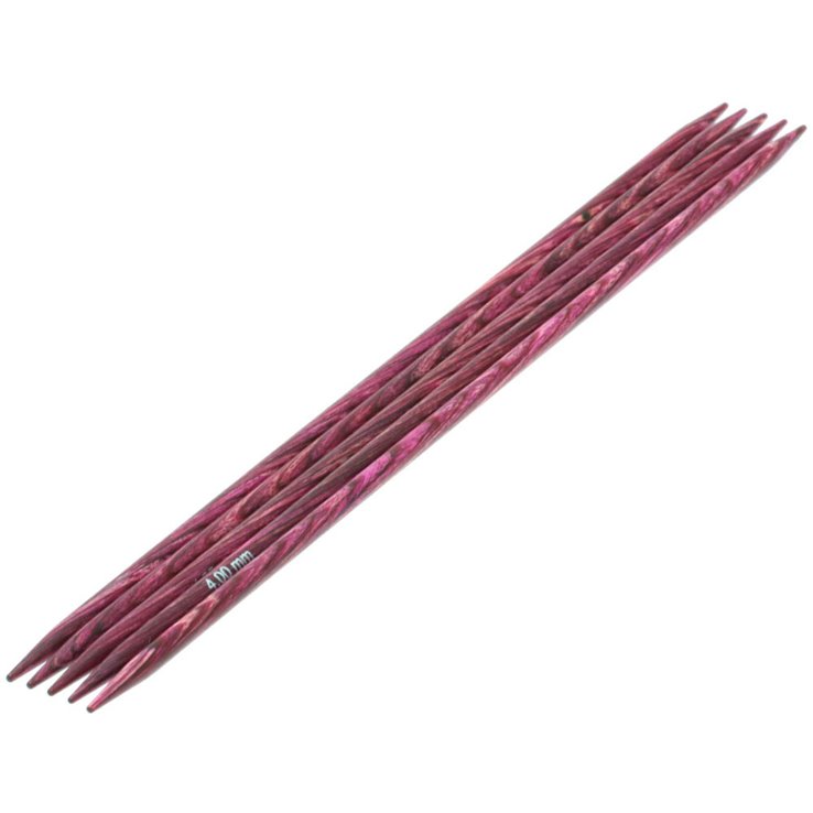 Strumpfstricknadel Design-Holz Signal St. 4,0/20cm - von Lana Grossa