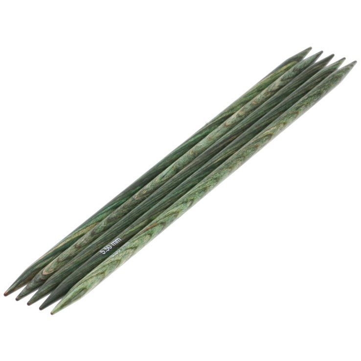 Strumpfstricknadel Design-Holz Signal St. 5,5/20cm - von Lana Grossa