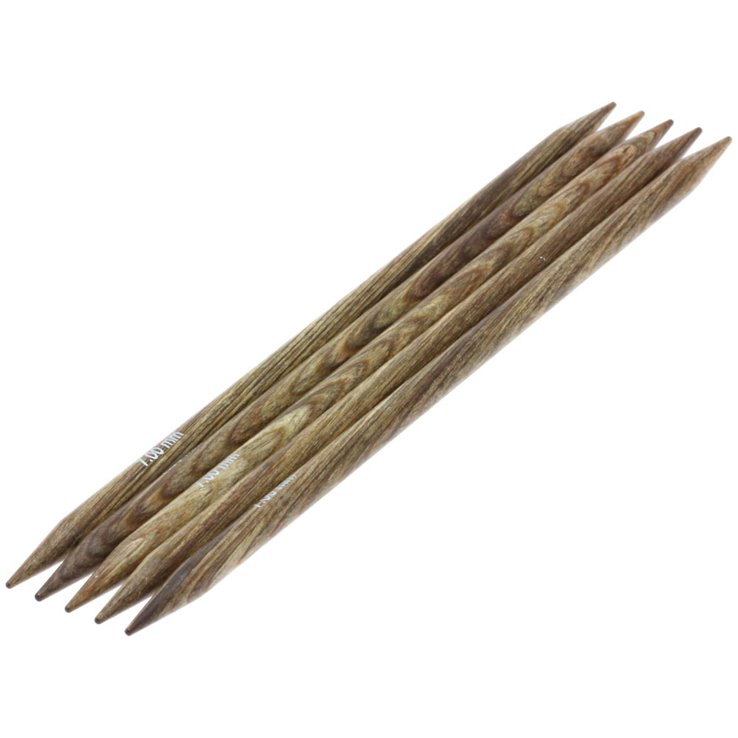 Strumpfstricknadel Design-Holz Signal St. 7,0/20cm - von Lana Grossa