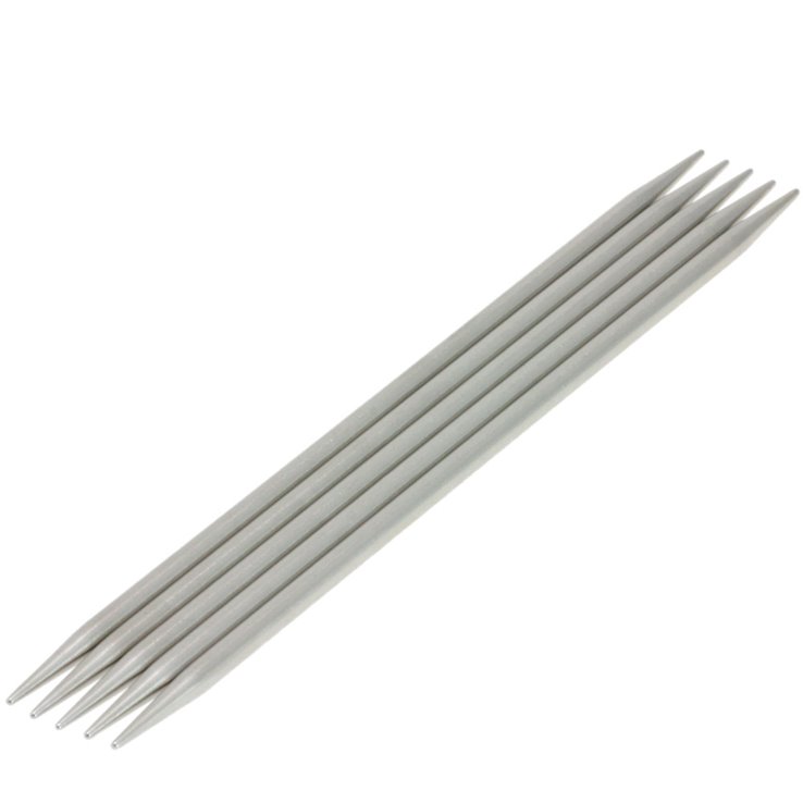 Strumpfstricknadel Edelstahl St. 4,5/15cm - von Lana Grossa