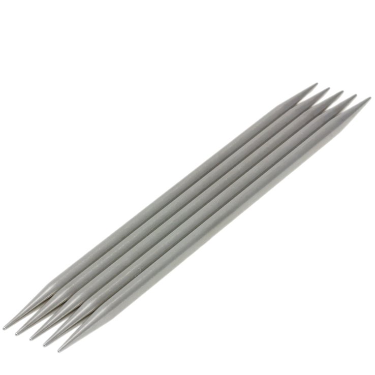 Strumpfstricknadel Edelstahl St. 5,0/15cm - von Lana Grossa