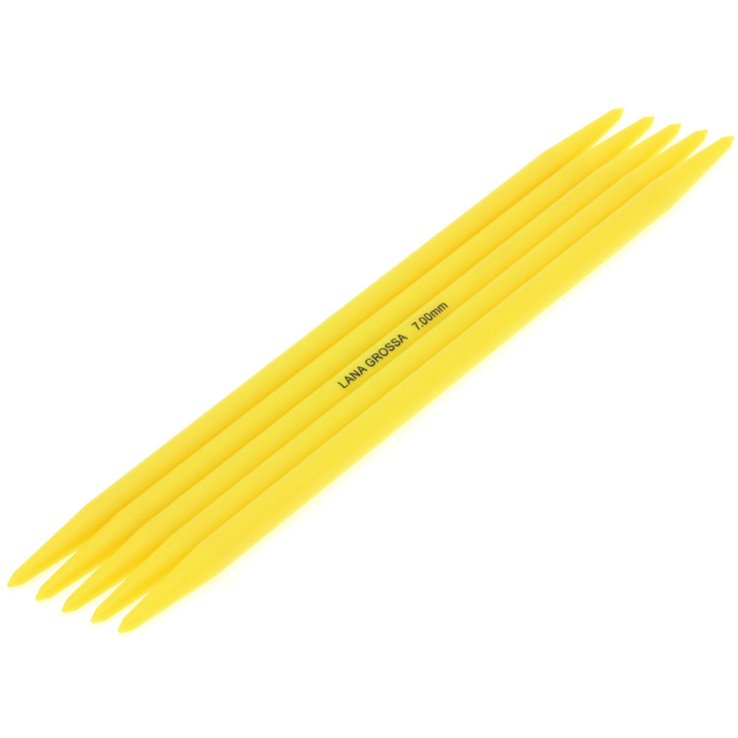 Strumpfstricknadel Kunststoff St. 7,0/20cm - von Lana Grossa