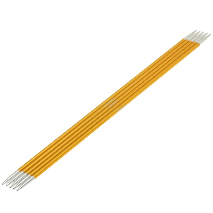 Strumpfstricknadel Aluminium Rainbow St. 3,0/20cm - von Lana Grossa