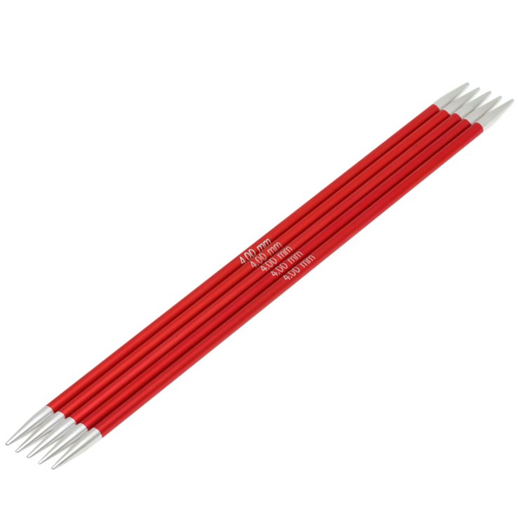Strumpfstricknadel Aluminium Rainbow St. 4,0/20cm - von Lana Grossa