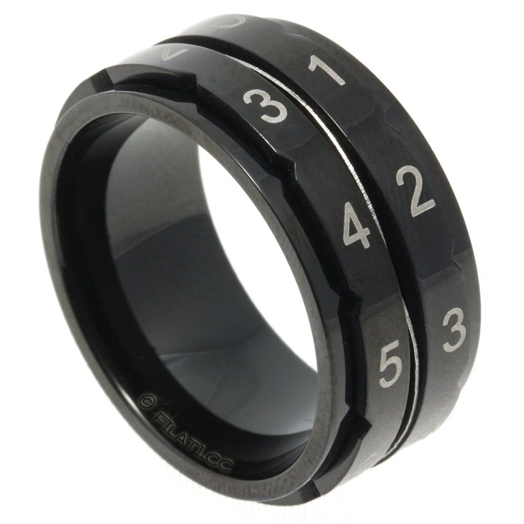 Reihenzähler Ring - Größe 8 - von Lana Grossa