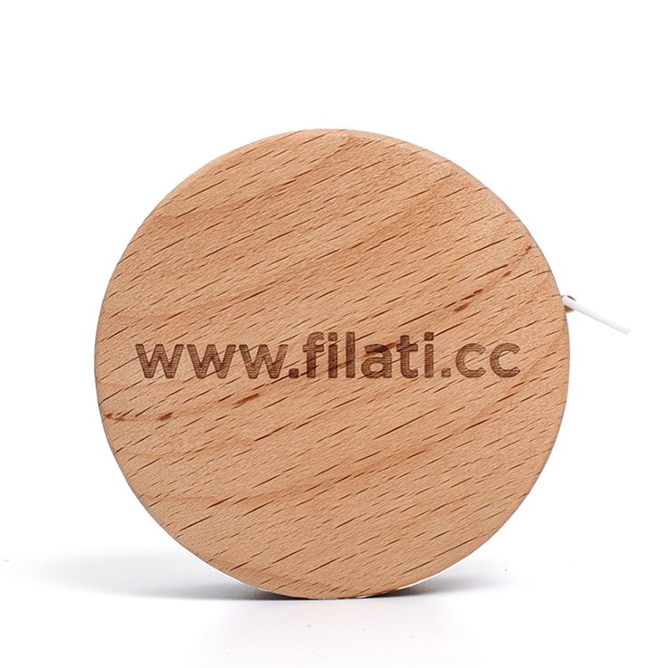 Rollmaßband Filati Holz - von Lana Grossa