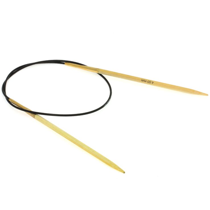 Rundstricknadel Bambus St. 4,0/60cm - von Lana Grossa