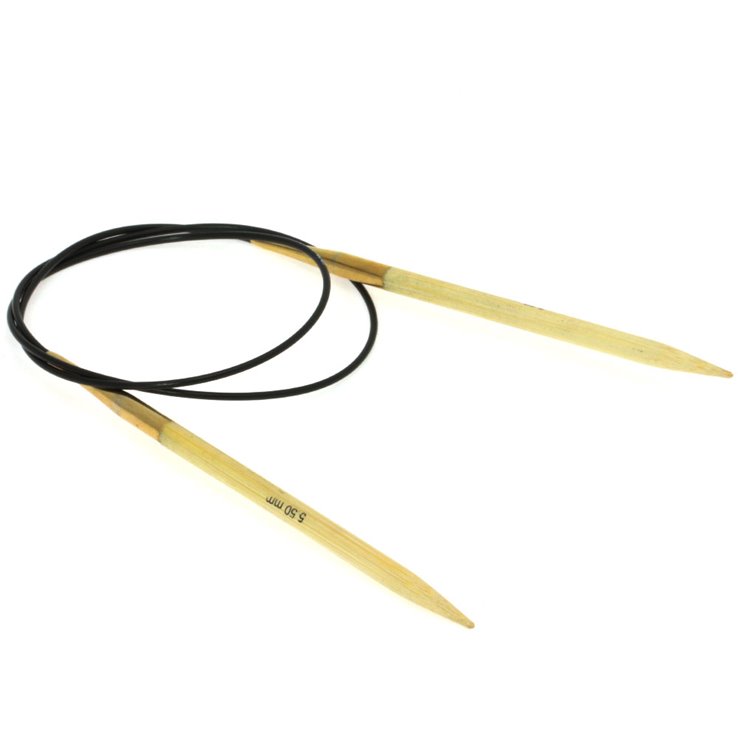 Rundstricknadel Bambus St. 5,5/80cm - von Lana Grossa