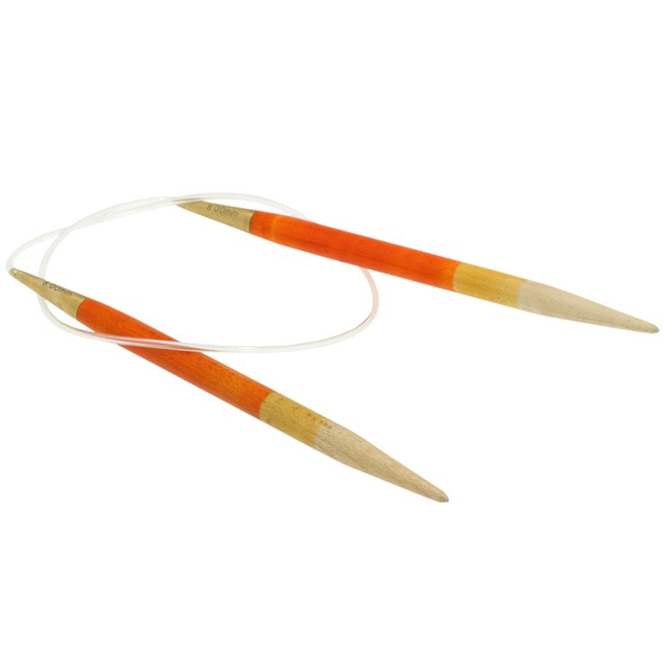 Rundstricknadel Ayurveda St. 8,0/60cm - von Lana Grossa