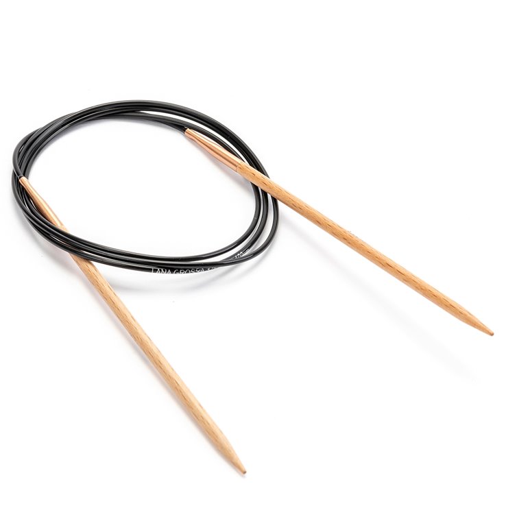 Rundstricknadel Buche (Tanja Steinbach Edition) St. 4,0/100cm - von Lana Grossa