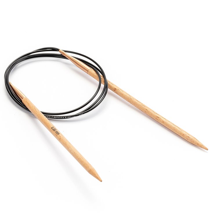 Rundstricknadel Buche (Tanja Steinbach Edition) St, 5,0/100cm - von Lana Grossa