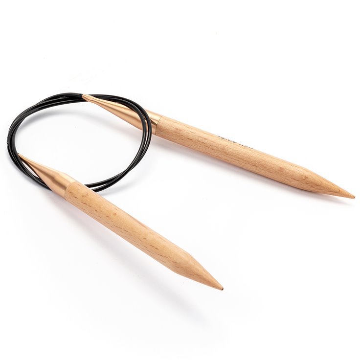 Rundstricknadel Buche (Tanja Steinbach Edition) St.12,0/ 80cm - von Lana Grossa