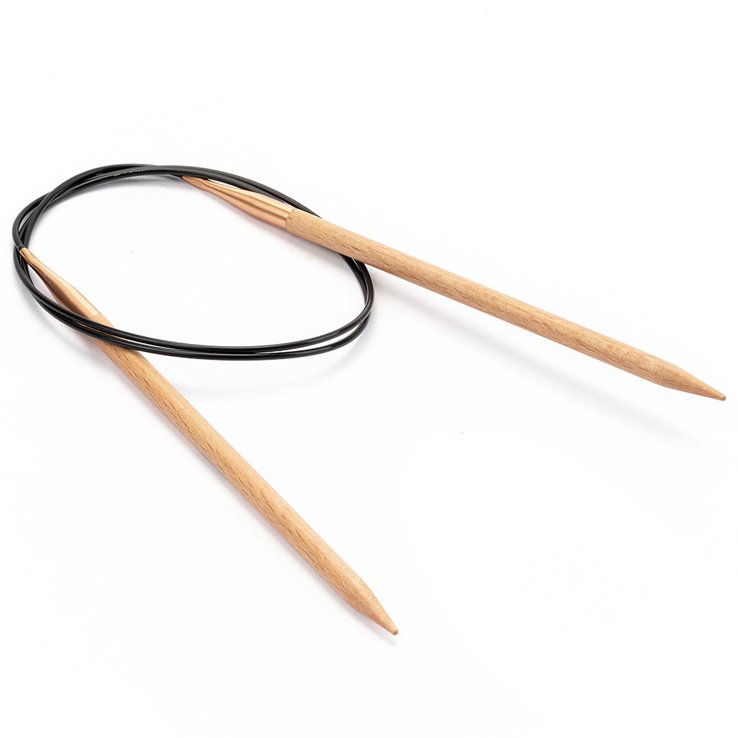 Rundstricknadel Buche (Tanja Steinbach Edition) St. 5,5/ 80cm - von Lana Grossa