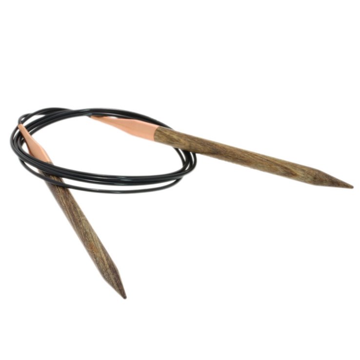 Rundstricknadel Design-Holz Signal St, 7,0/120cm - von Lana Grossa