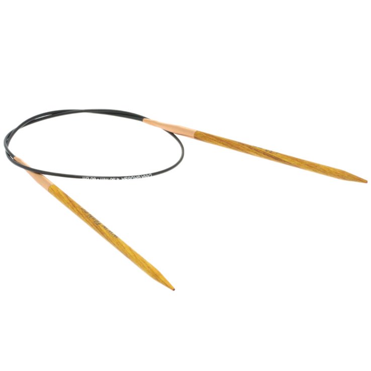 Rundstricknadel Design-Holz Signal St, 4,5/ 60cm - von Lana Grossa