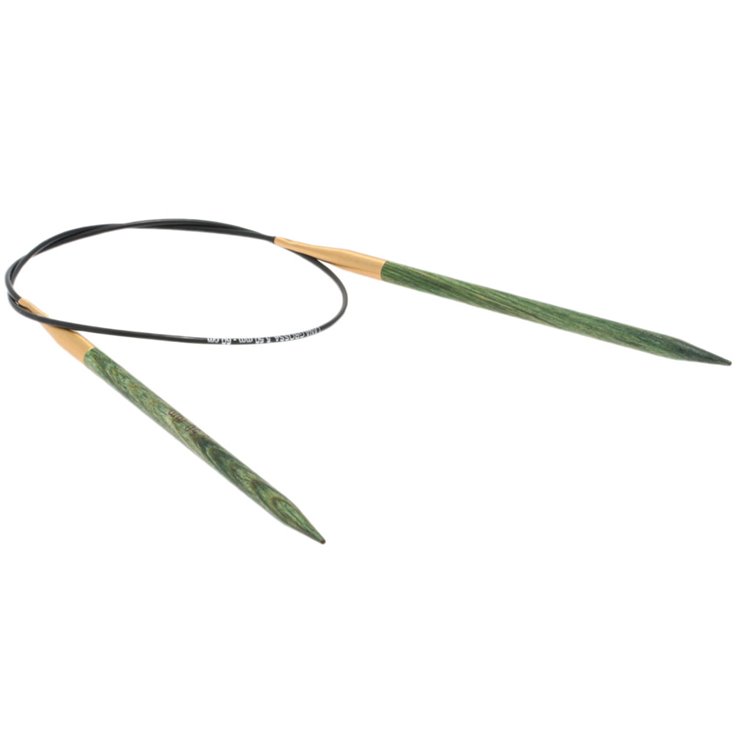 Rundstricknadel Design-Holz Signal St. 5,5/ 60cm - von Lana Grossa