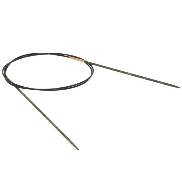 Rundstricknadel Design-Holz Signal St. 2,0/ 80cm - von Lana Grossa
