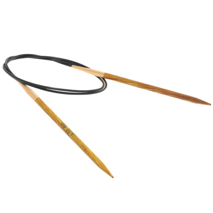 Rundstricknadel Design-Holz Signal St, 4,5/ 80cm - von Lana Grossa