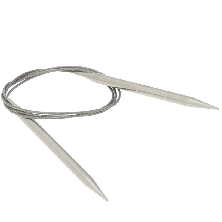 Rundstricknadel Edelstahl St. 6,5/100cm - von Lana Grossa