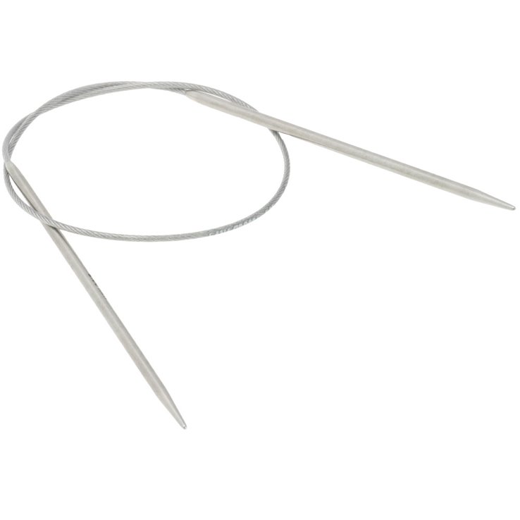 Rundstricknadel Edelstahl St. 2,5/ 40cm - von Lana Grossa