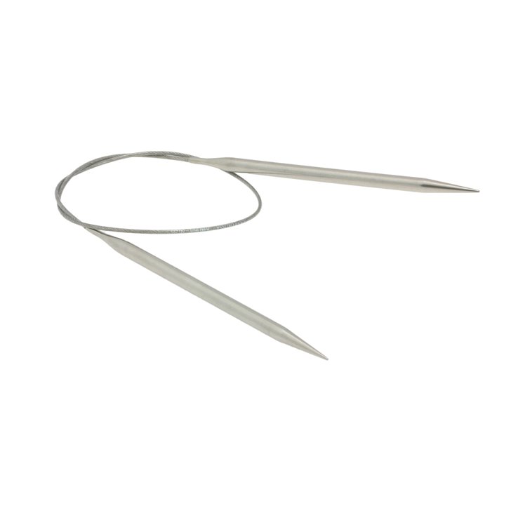 Rundstricknadel Edelstahl St. 6,5/ 60cm - von Lana Grossa