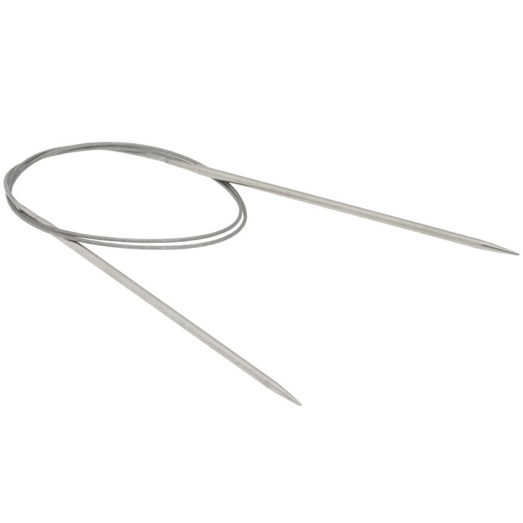 Rundstricknadel Edelstahl St. 3,5/ 80cm - von Lana Grossa