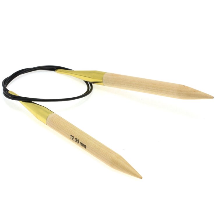 Rundstricknadel Jumbo St.12,0/80cm - von Lana Grossa