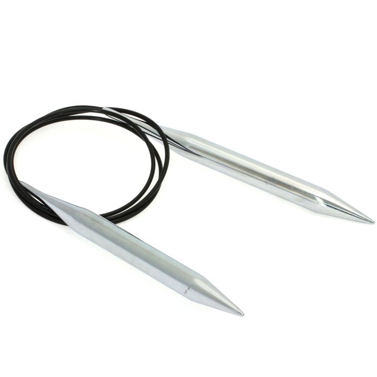 Rundstricknadel Messing St.12,0/100cm - von Lana Grossa