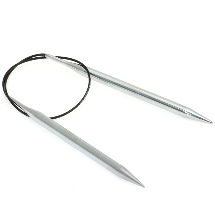 Rundstricknadel Messing St, 7,5/ 50cm - von Lana Grossa