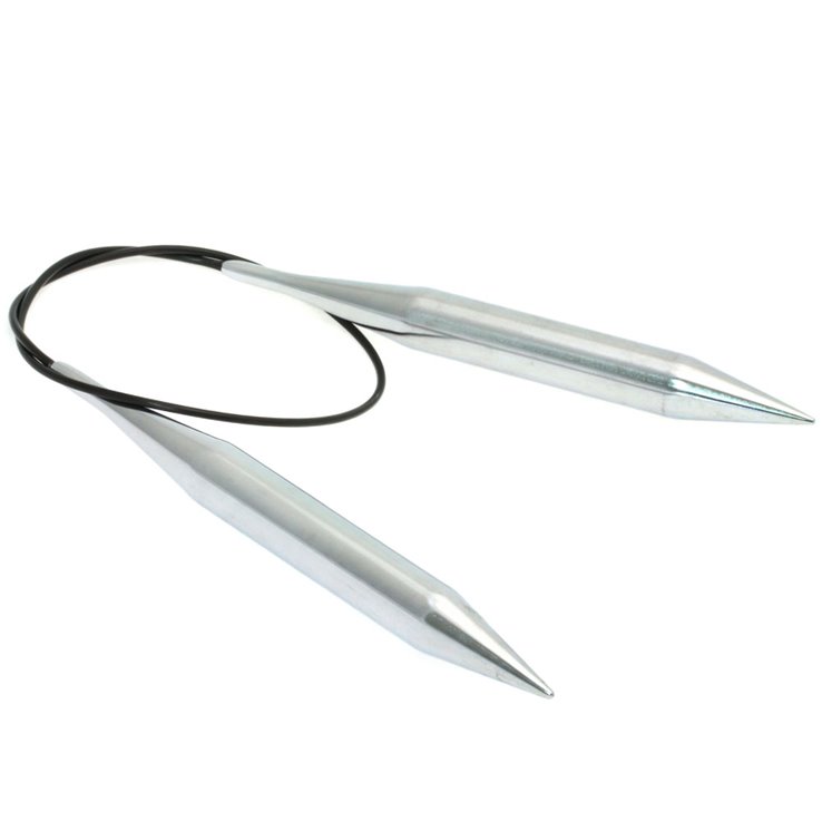 Rundstricknadel Messing St.15,0/ 60cm - von Lana Grossa